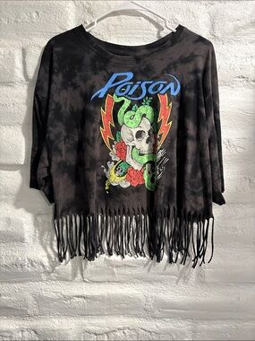 Poison fringed Tee